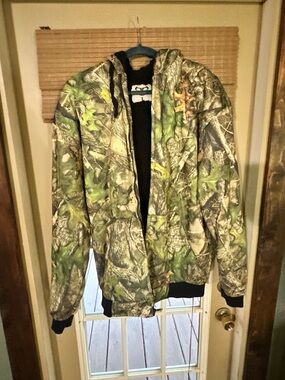 Men’s true timber camo fleece lined hoodie